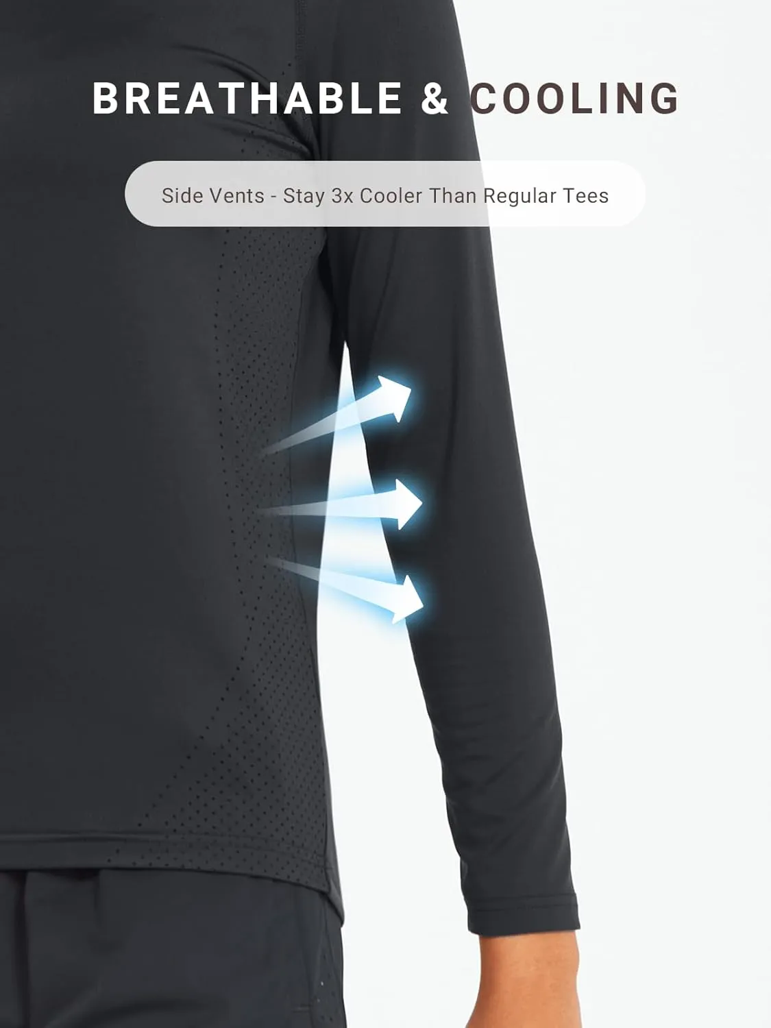 ALLZERO Rash Guard for Women UPF 50  Long Sleeve Sun Shirts Quick Dry SPF Shirts for Workout Hiking Fishing