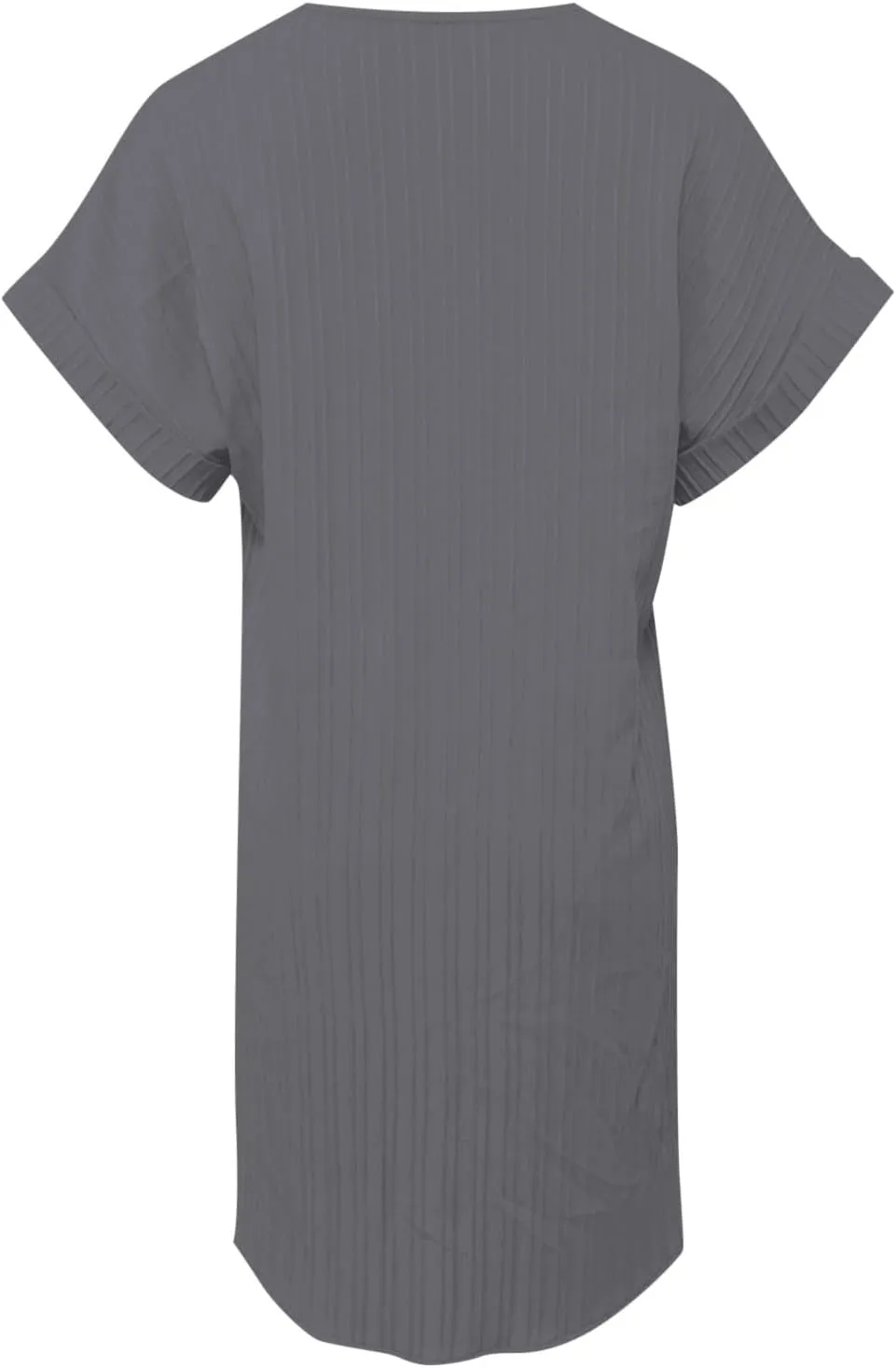 Button Down Dress for Women 2025 V Neck Mini Summer Dress Casual Short Sleeve Beach Vacation Dresses Resort Wear
