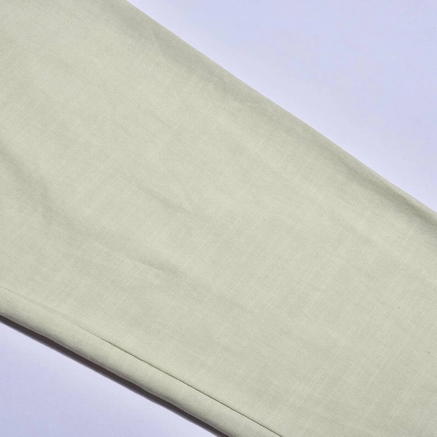Cotton Linen Yoga Pants Men Summer Elastic Waist Drawstring Beach Athletic Pants for Workout, Jogging, Running
