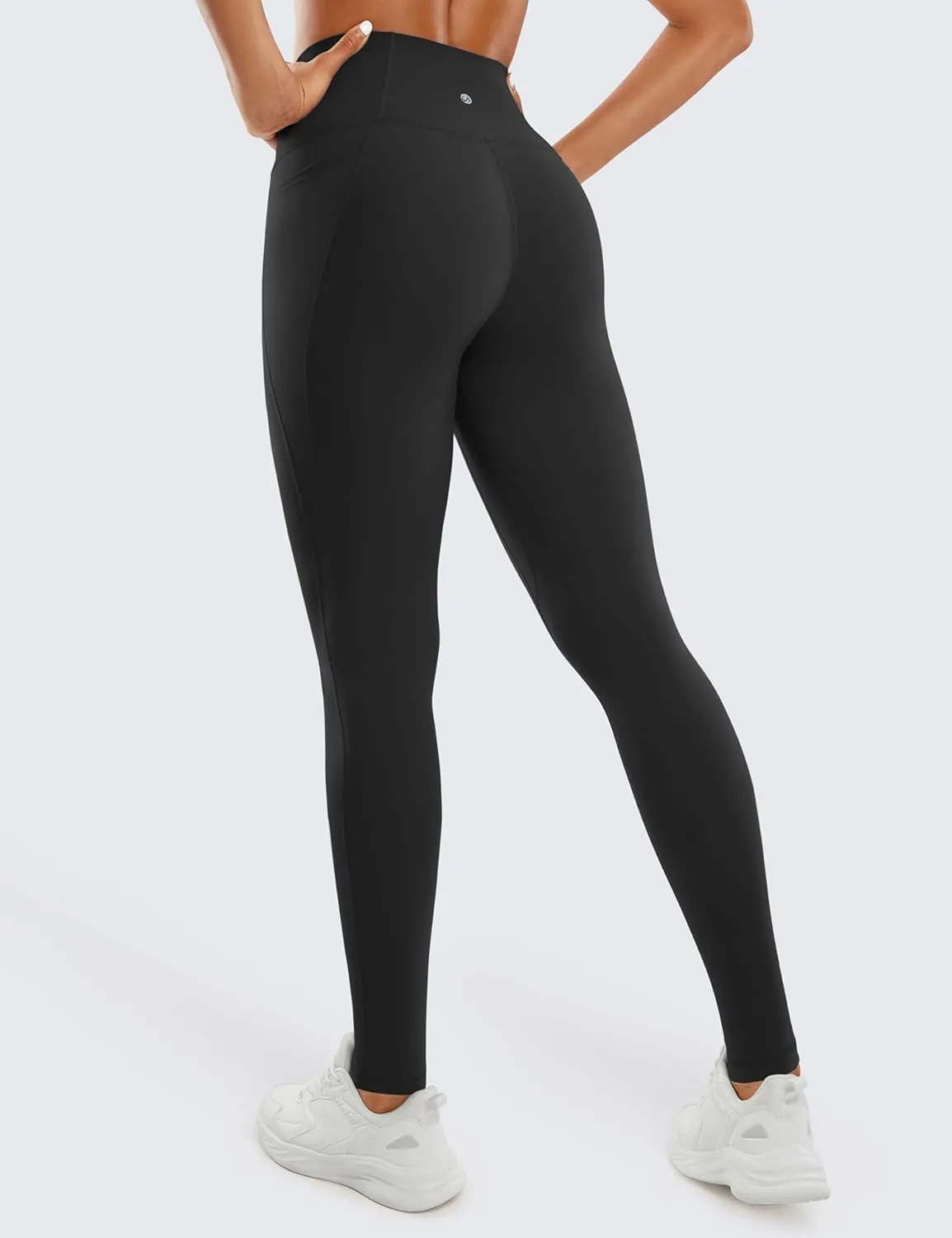 CRZ YOGA Womens Butterluxe High Waisted Workout Leggings 31 Inches - Athletic Gym Yoga Pants with Pockets Buttery Soft