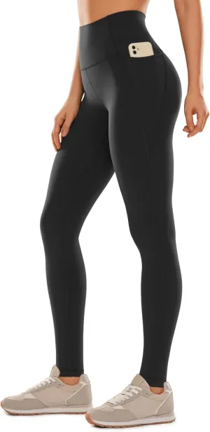 CRZ YOGA Womens Butterluxe High Waisted Workout Leggings 31 Inches - Athletic Gym Yoga Pants with Pockets Buttery Soft