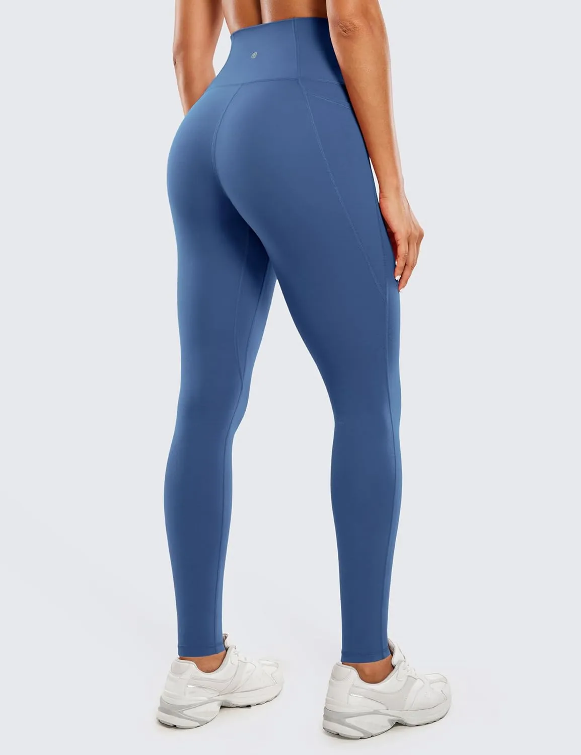CRZ YOGA Womens Butterluxe High Waisted Workout Leggings 31 Inches - Athletic Gym Yoga Pants with Pockets Buttery Soft