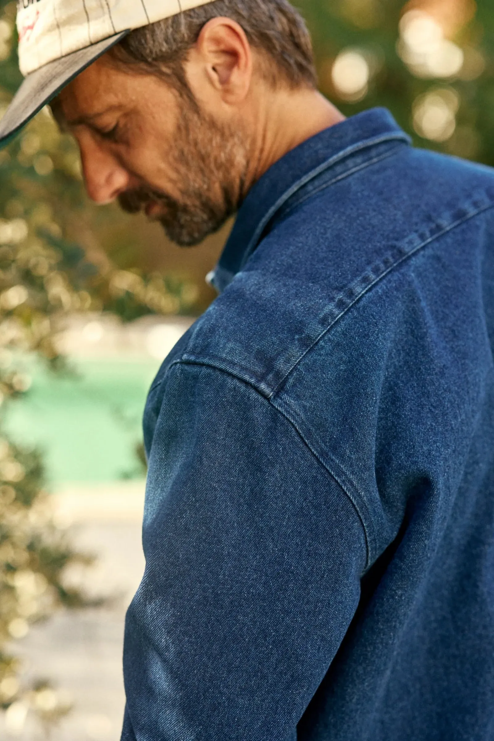 Denim Overshirt (Denim)
