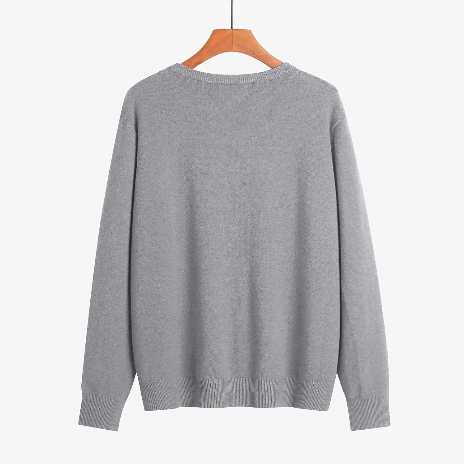 Fall Sweaters for Women Button Down Crew Neck Pullover Cardigan Long Sleeve Casual Outwear Coats 2024 Fall Winter