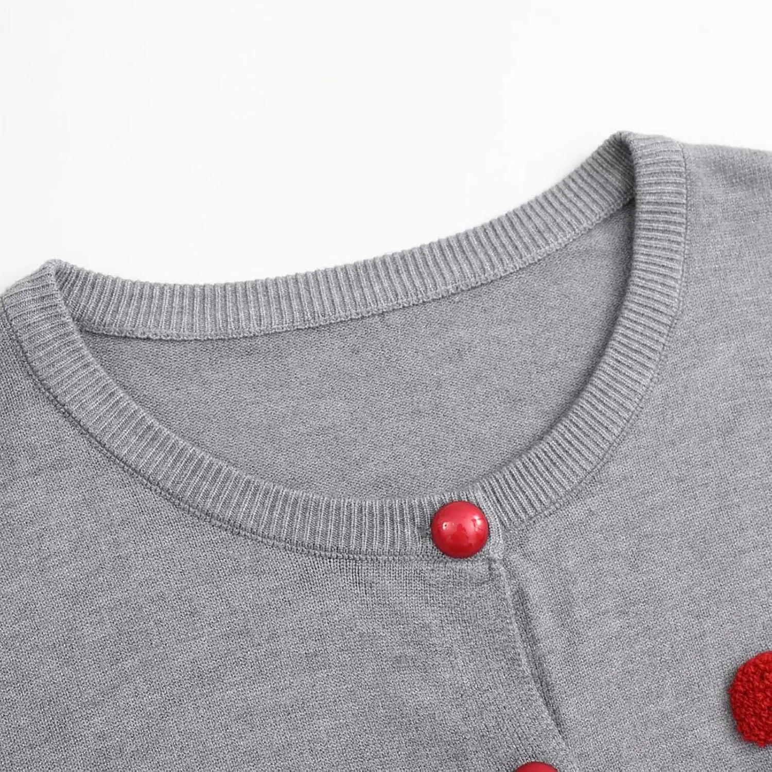 Fall Sweaters for Women Button Down Crew Neck Pullover Cardigan Long Sleeve Casual Outwear Coats 2024 Fall Winter
