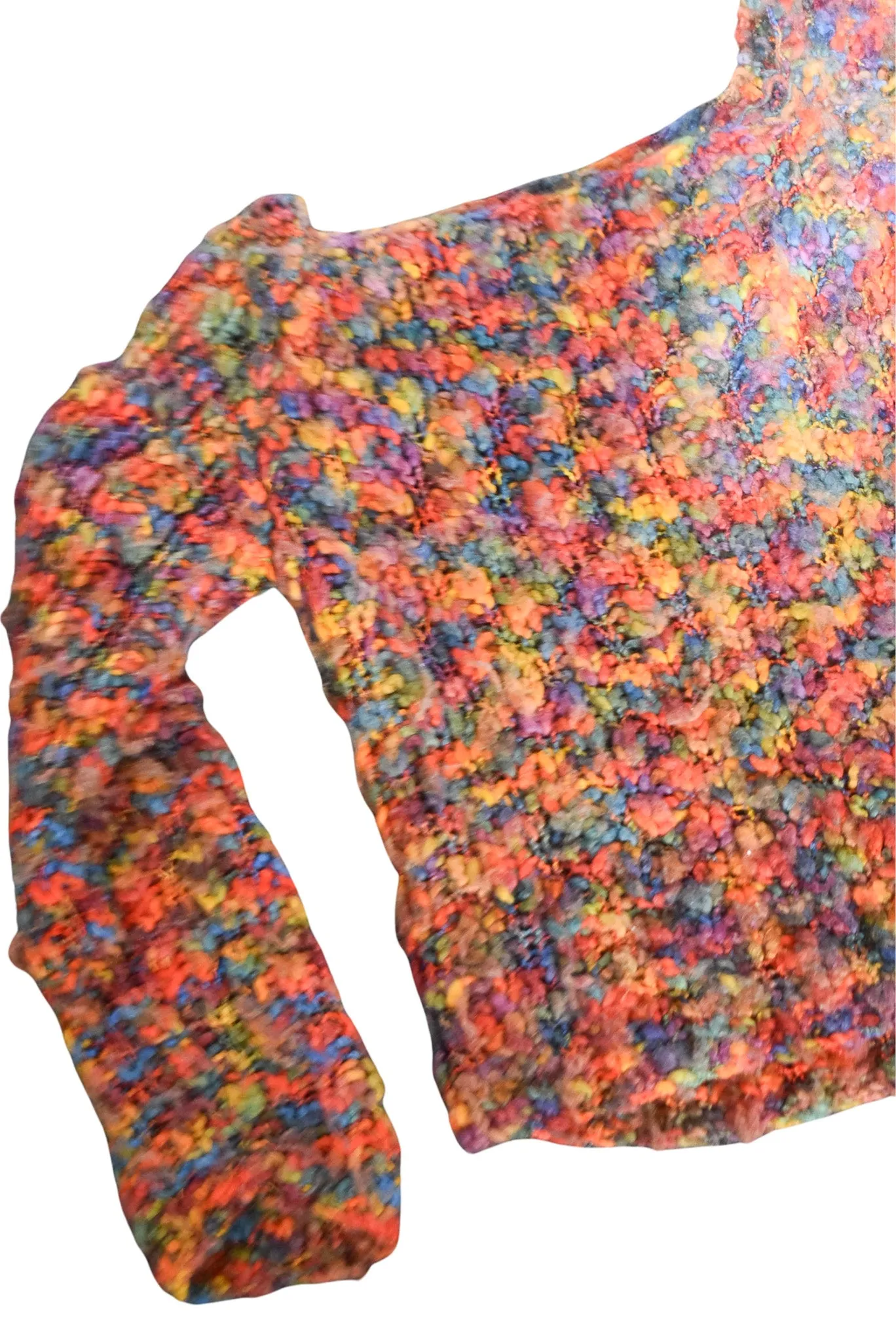 Funky handmade knit jumper