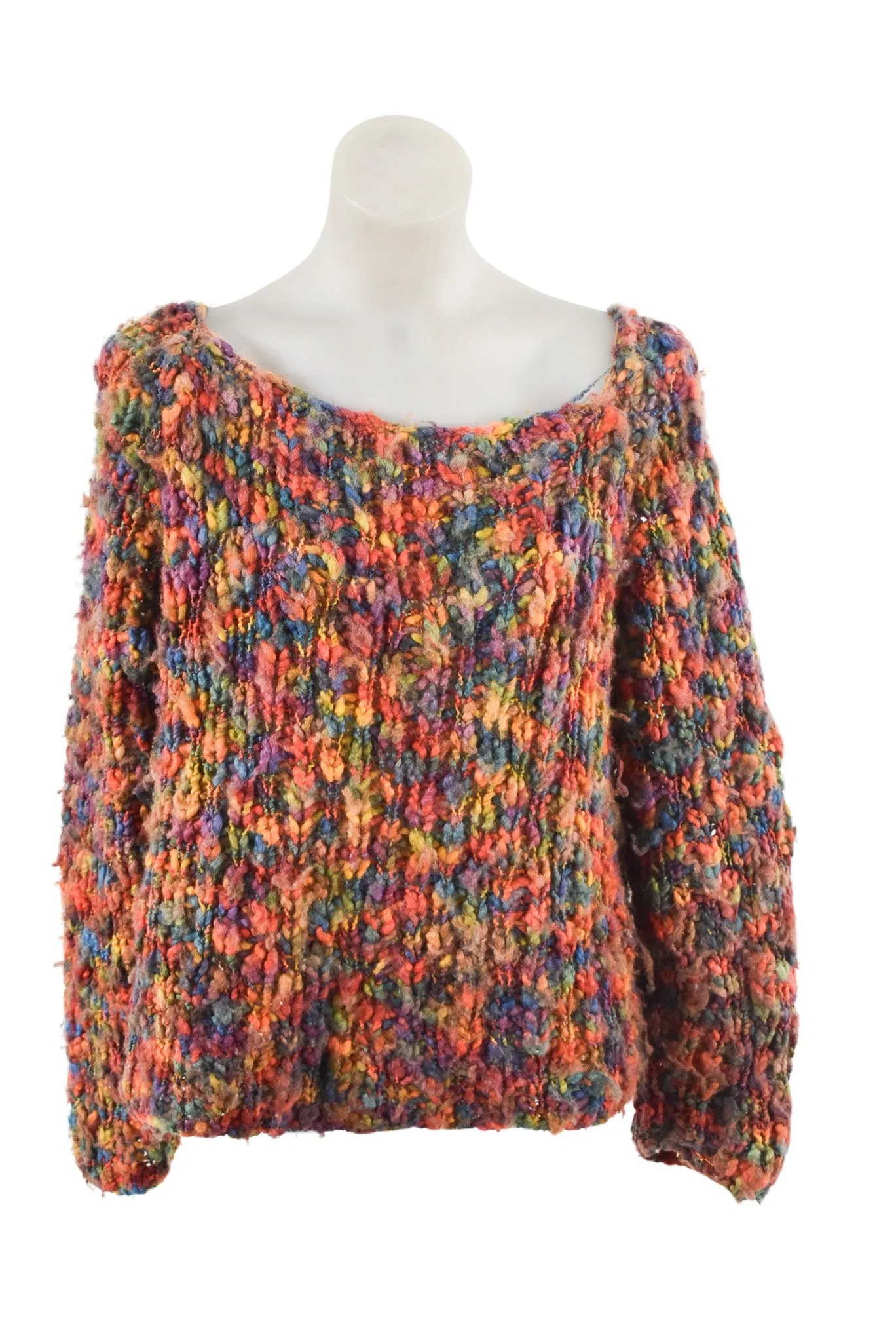 Funky handmade knit jumper