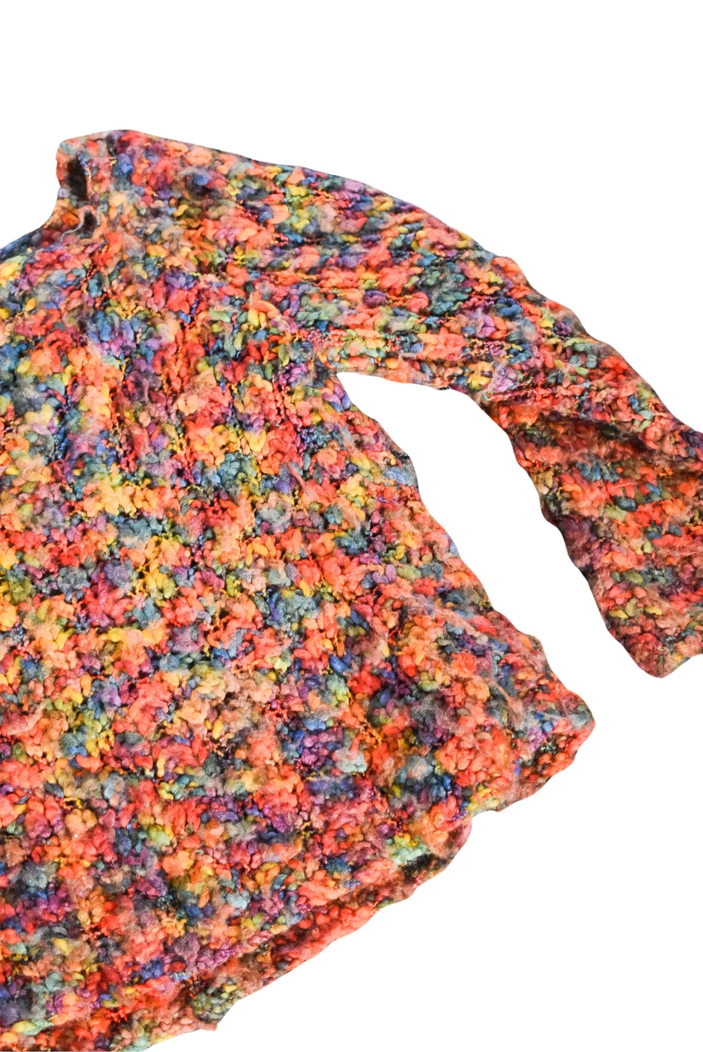 Funky handmade knit jumper