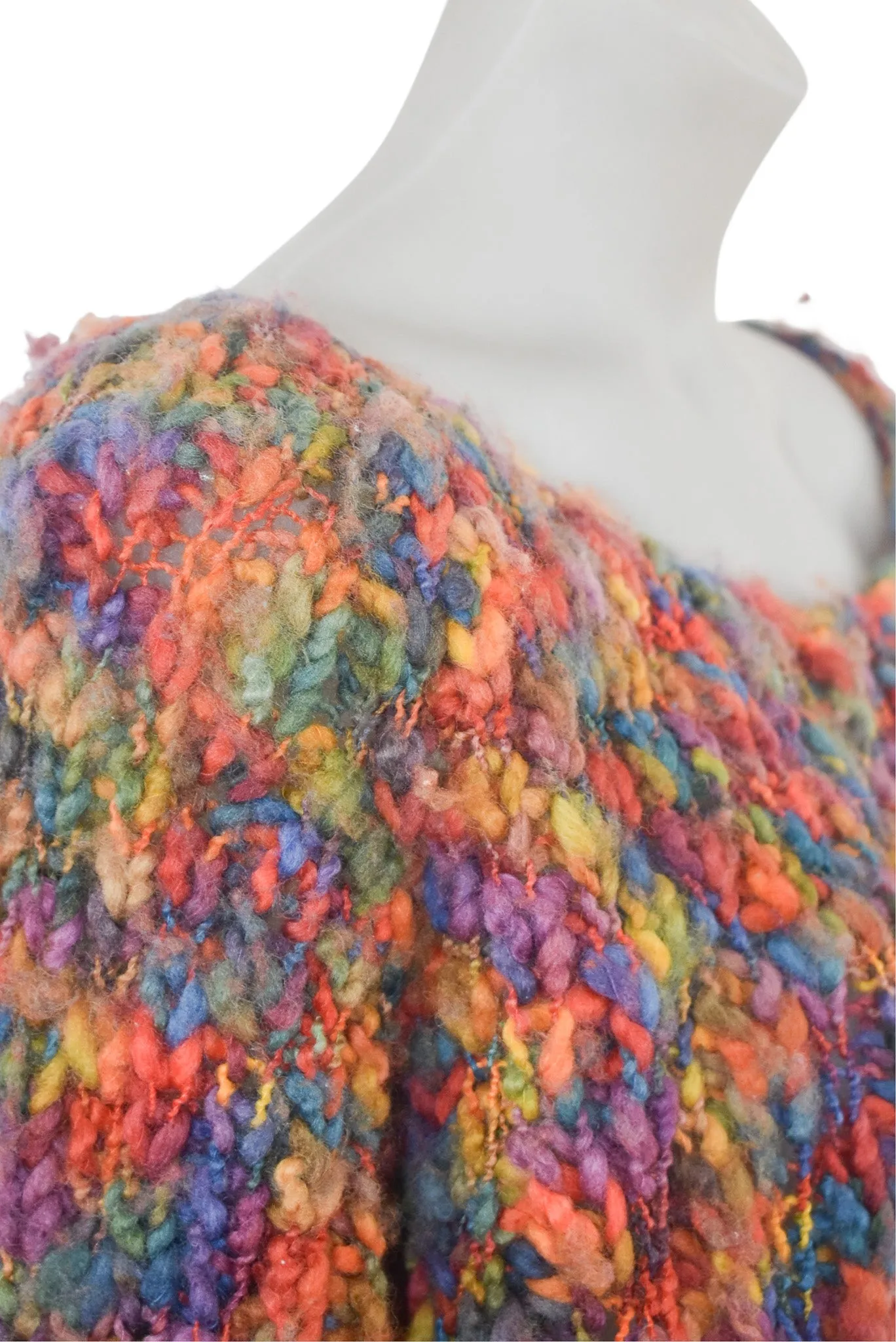 Funky handmade knit jumper