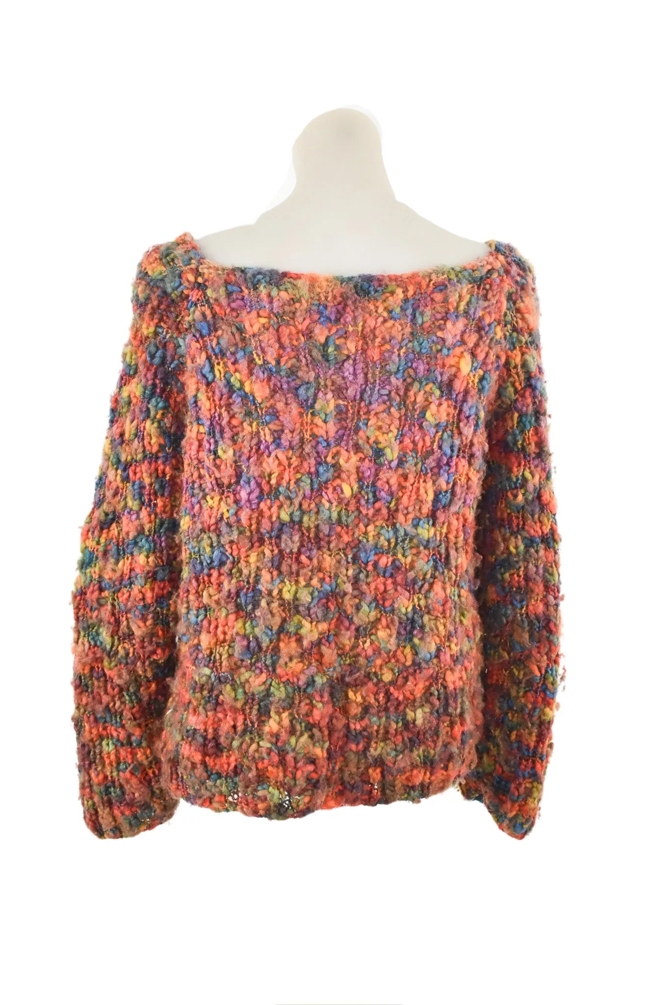 Funky handmade knit jumper