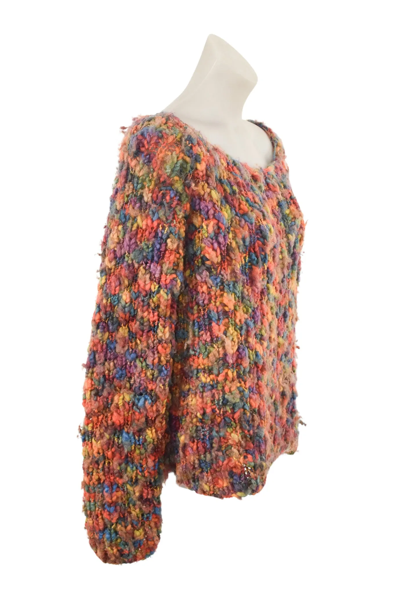 Funky handmade knit jumper