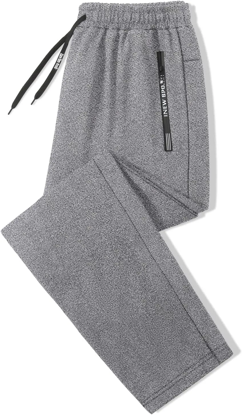 FZVYD Women's Athletic Pants Ice Silk Sweatpants Stretch Drawstring Jogger Running Trousers Summer Breathable Casual Pants