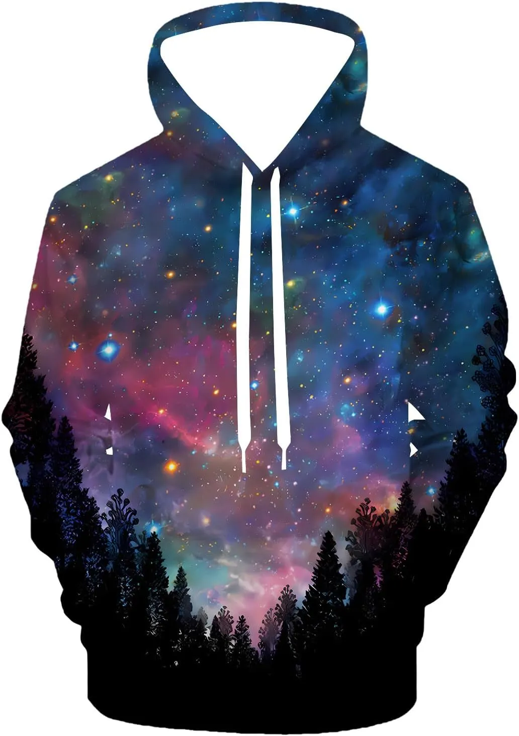 Hoodies for Men Women 3D Print Graphic Fleece Sweatshirts Pullover Novelty Hoody Hooded With Pockets