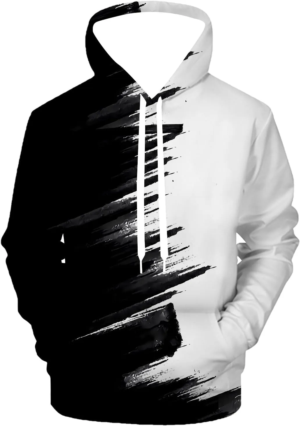 Hoodies for Men Women 3D Print Graphic Fleece Sweatshirts Pullover Novelty Hoody Hooded With Pockets