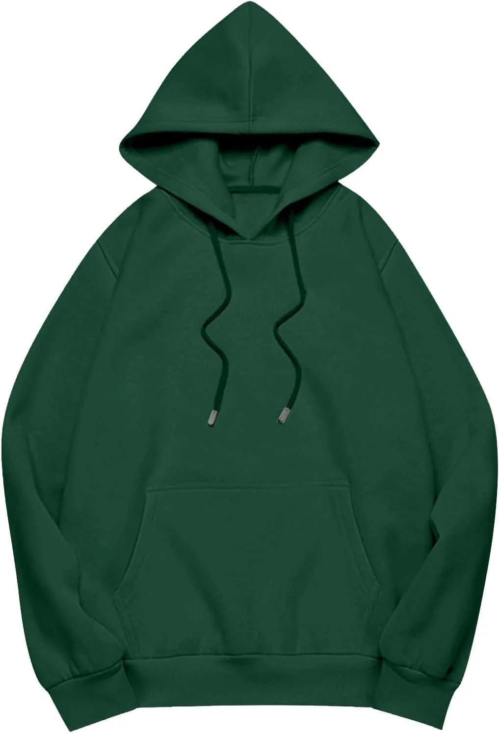 Hoodies for Women Trendy Plus Size Warm Fleece Hoodies Pullover Loose Off The Shoulder Sweatshirt Dress with Pocket
