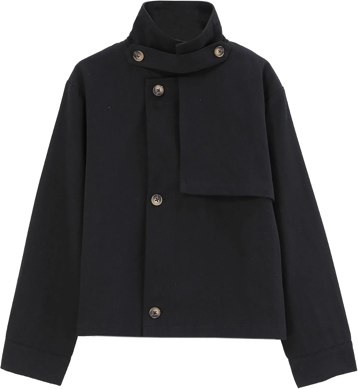 Kids Girls Outwear Jacket Hooded Lightweight Button Down Trench Coat Waterproof Active Windbreaker