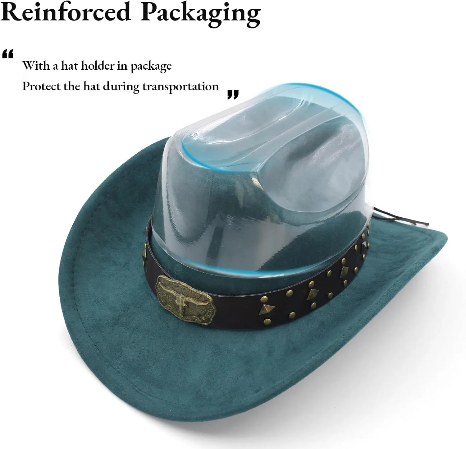 LIDHAY Cowboy Hat for Women Men with Shapeable Wide Brim Western Suede Hat for Cowboys and Cowgirls