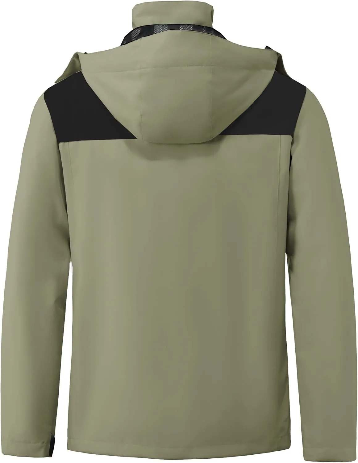 Mens Lightweight Waterproof Hooded Rain Jackets Casual Fall Spring Big and Tall Jacket Raincoat Windbreaker Outdoor Gear