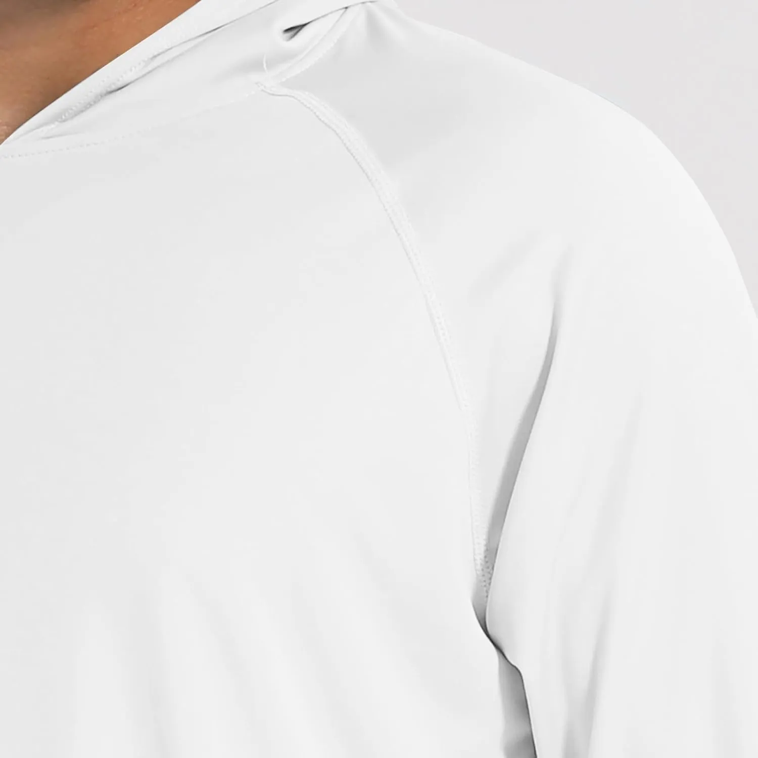 Men's Sunscreen Is Lightweight Breathable Solid Color Long Sleeve Hooded Blouse2024 Mens Big and Tall Clothes