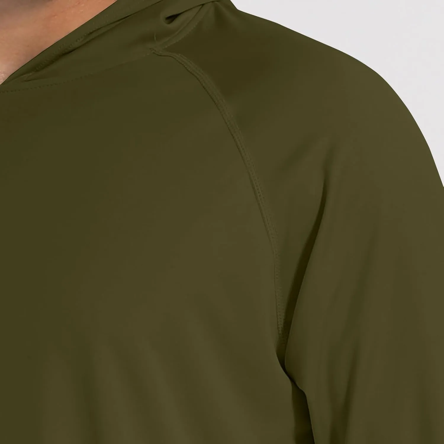Men's Sunscreen Is Lightweight Breathable Solid Color Long Sleeve Hooded Blouse2024 Mens Big and Tall Clothes