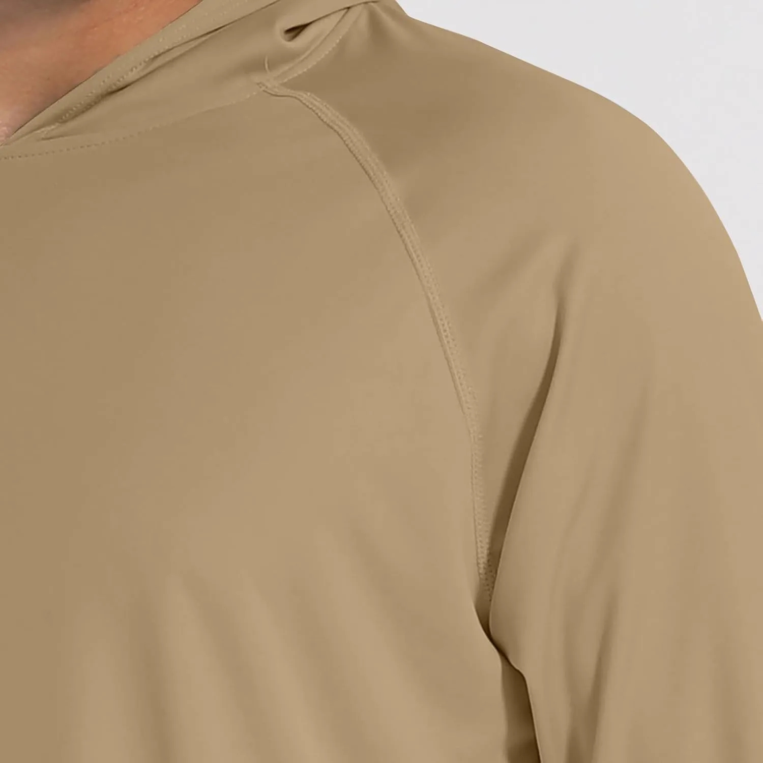 Men's Sunscreen Is Lightweight Breathable Solid Color Long Sleeve Hooded Blouse2024 Mens Big and Tall Clothes