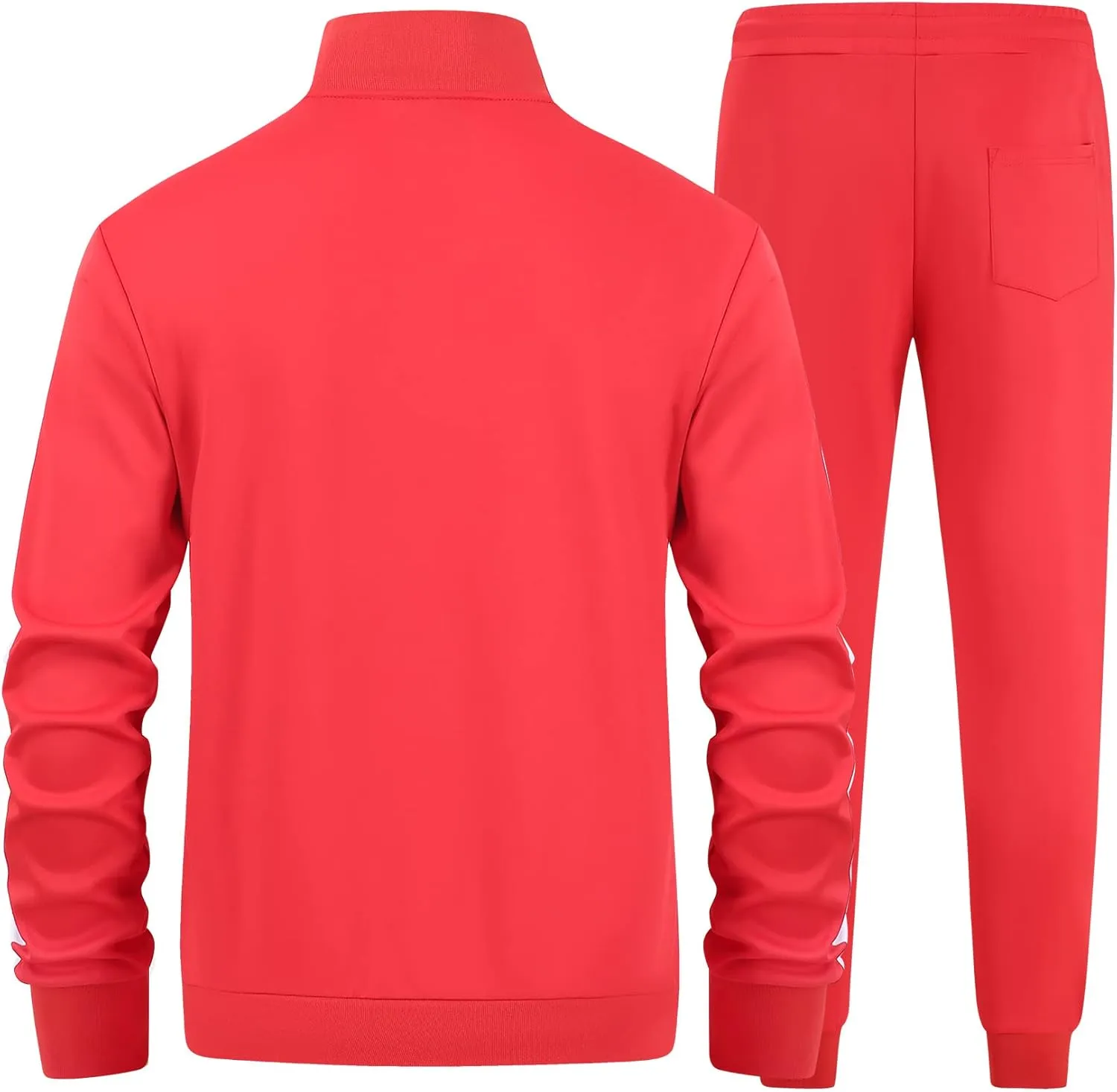 Men's Tracksuits Set Long Sleeve Causal Full Zip Running Sports Sweatsuit for Men 2 Piece Outfits