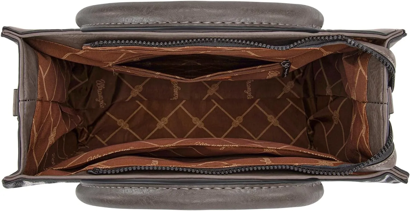 Montana West  Wrangler Purse for Women Large Work Tote Bags with Strap Vintage Top-Handle Handbags