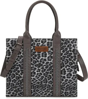 Montana West  Wrangler Purse for Women Large Work Tote Bags with Strap Vintage Top-Handle Handbags