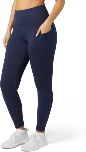 No Nonsense Leggings for Women with Tummy Control and Pockets, Athletic High Waist Yoga Pants