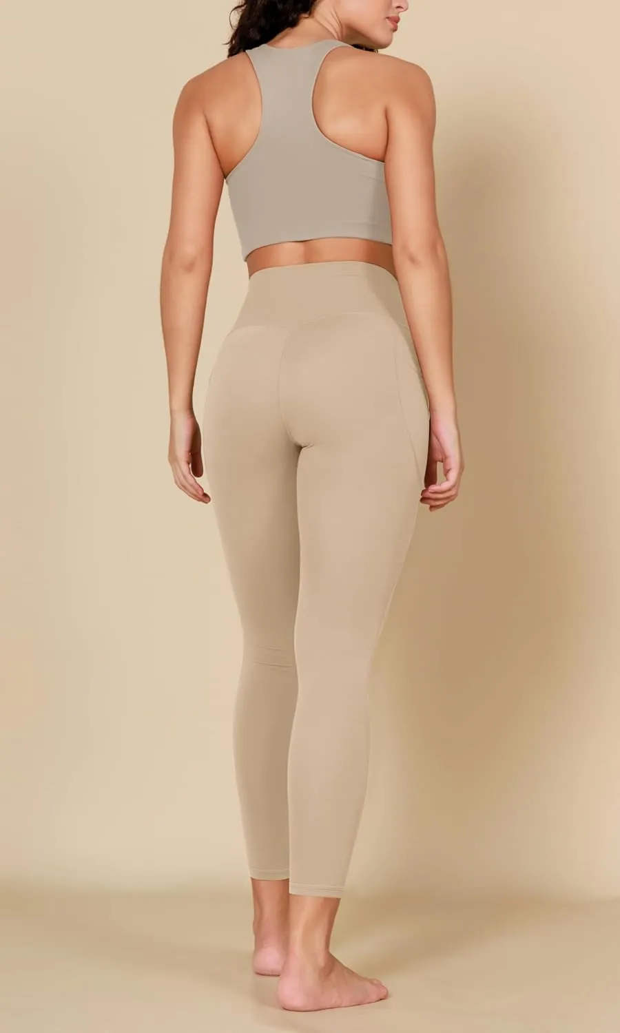 ODODOS 2-Pack Buttery Soft Lounge Yoga Leggings with Pockets for Women 23" / 25" / 28" High Waist Yoga Pants