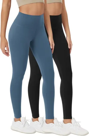 ODODOS ODCLOUD 2-Pack Buttery Soft Lounge Yoga Leggings for Women 23" / 25" /28" High Waist Yoga Pants