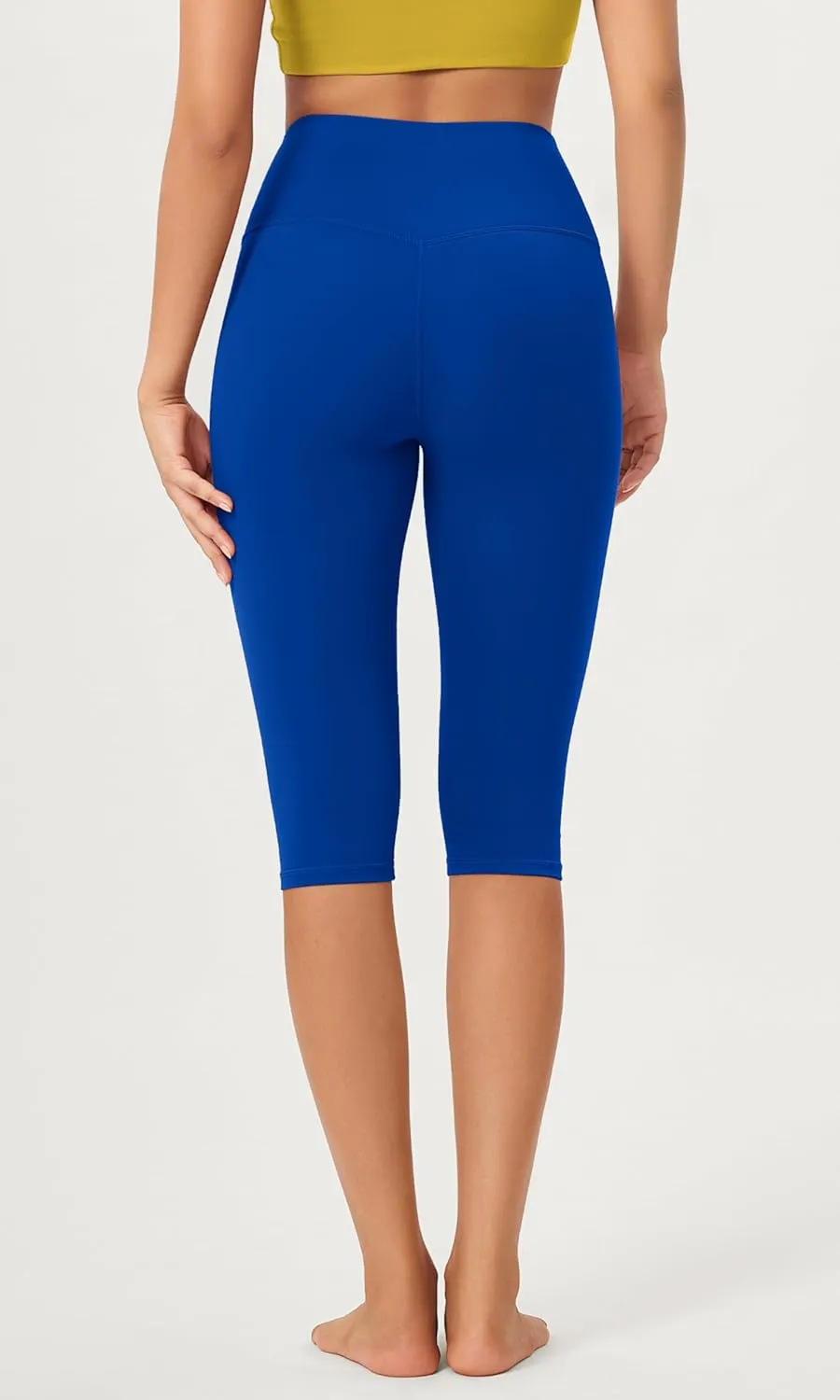 ODODOS ODCLOUD Buttery Soft Lounge Yoga Capris for Women, 14" / 19" / 21" High Waist Capri Leggings