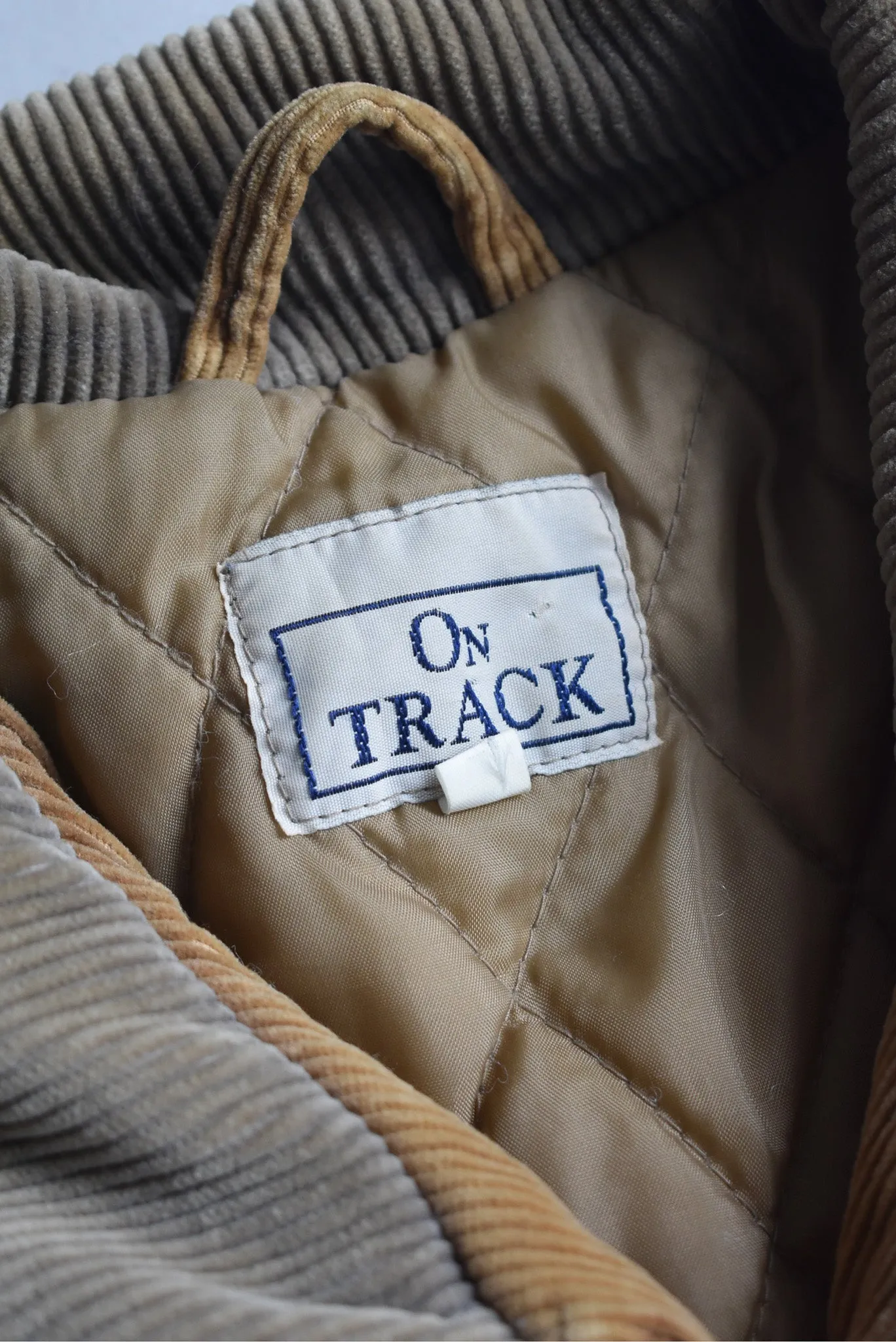 On Track corduroy jacket, M