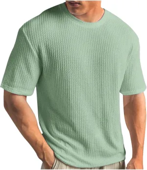 Oversized Tshirts for Men Causal Loose Short Sleeve Crewneck Shirt Summer Fashion Athletic Gym Workout Tee Tops