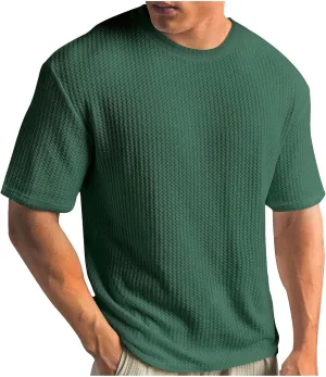 Oversized Tshirts for Men Causal Loose Short Sleeve Crewneck Shirt Summer Fashion Athletic Gym Workout Tee Tops