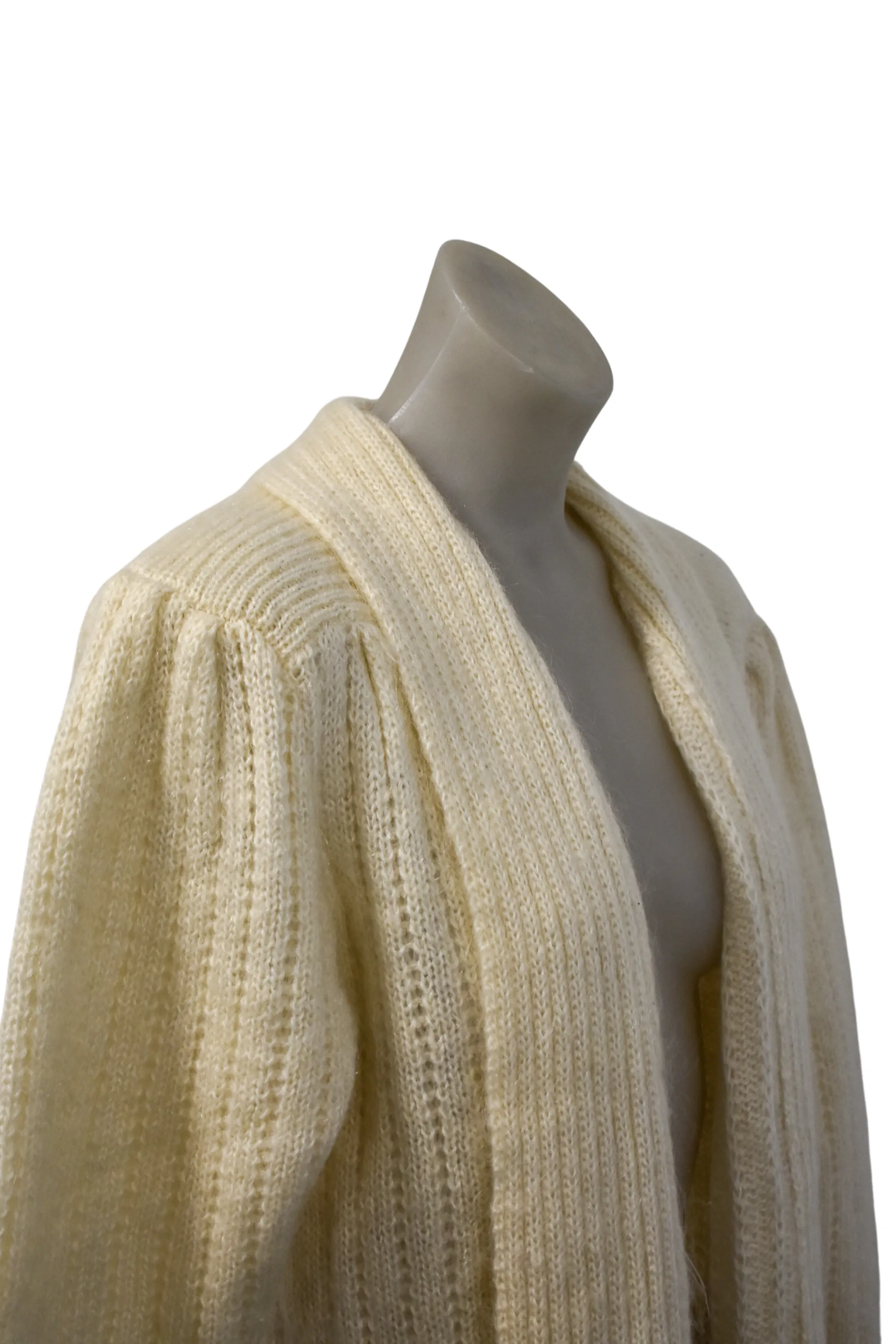 Pascalle Knits mohair blend cardigan, M