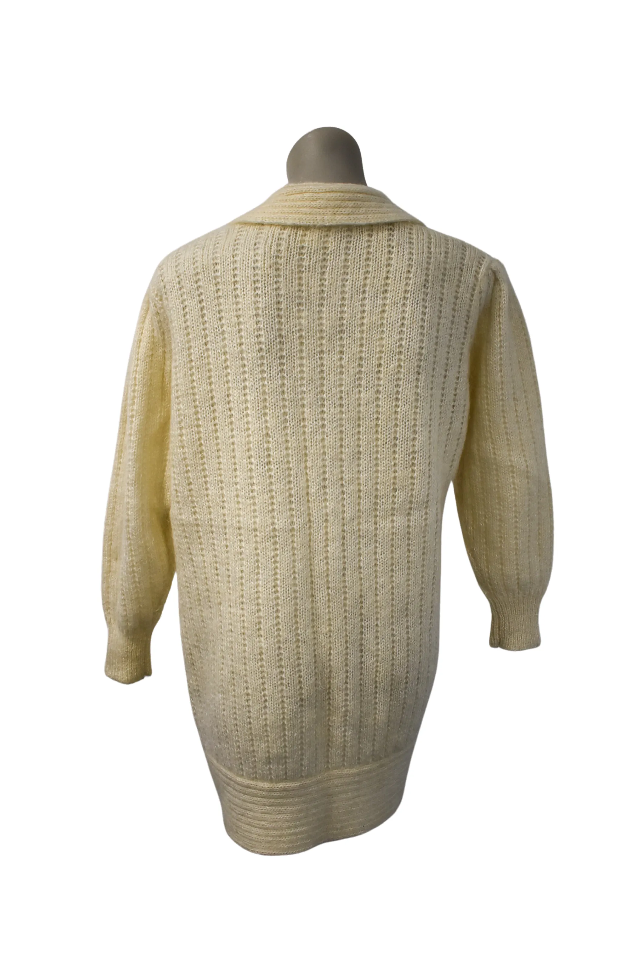 Pascalle Knits mohair blend cardigan, M
