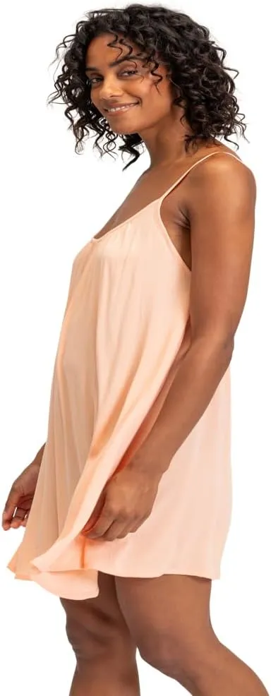 Roxy Women's Summer Casual Sundress Cover-up, Sleeveless Mini Dress for Beach, Pool, and Resort Wear
