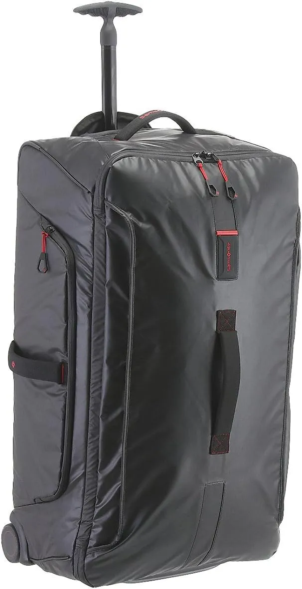 Samsonite Duffle with 2 Wheels L (79 cm-121.5 L), Black (Black)