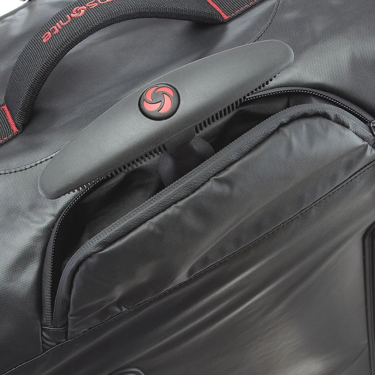 Samsonite Duffle with 2 Wheels L (79 cm-121.5 L), Black (Black)