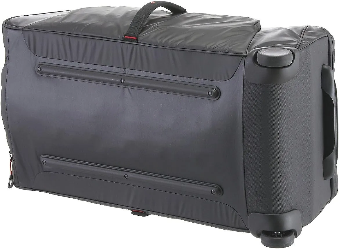 Samsonite Duffle with 2 Wheels L (79 cm-121.5 L), Black (Black)