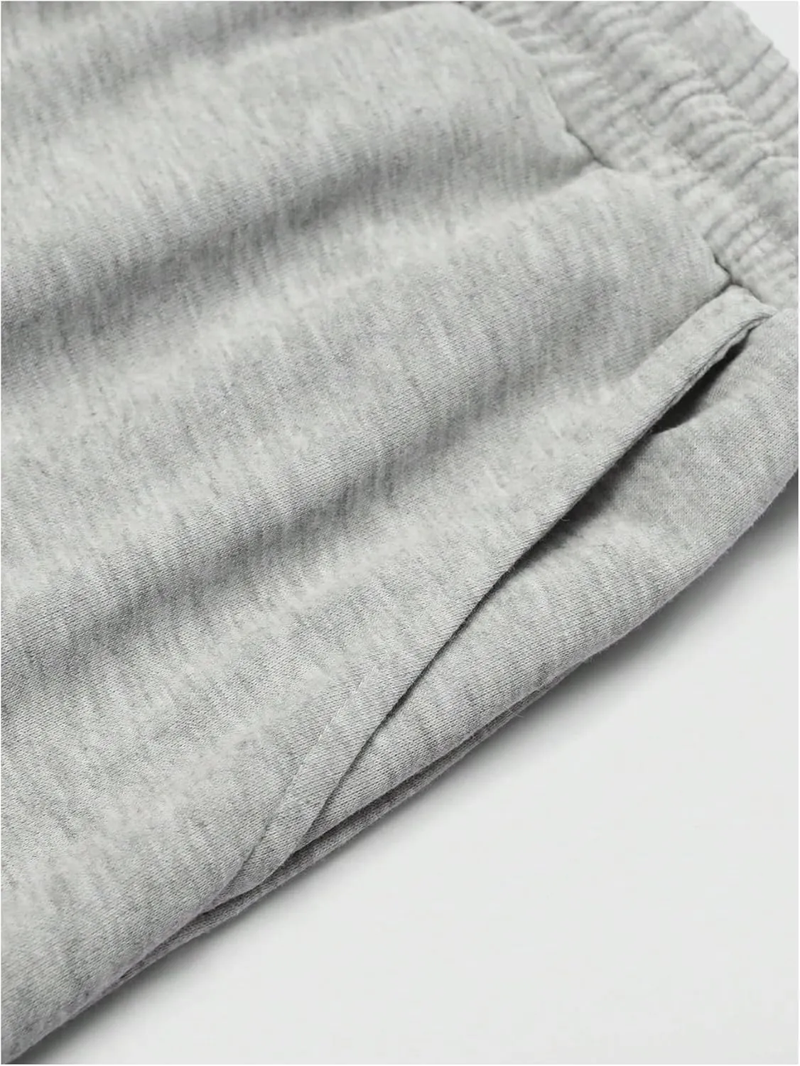 SHENHE Men's Drawstring Wide Leg Baggy Sweatpants Open Bottom Loose Fit Workout Active Pants