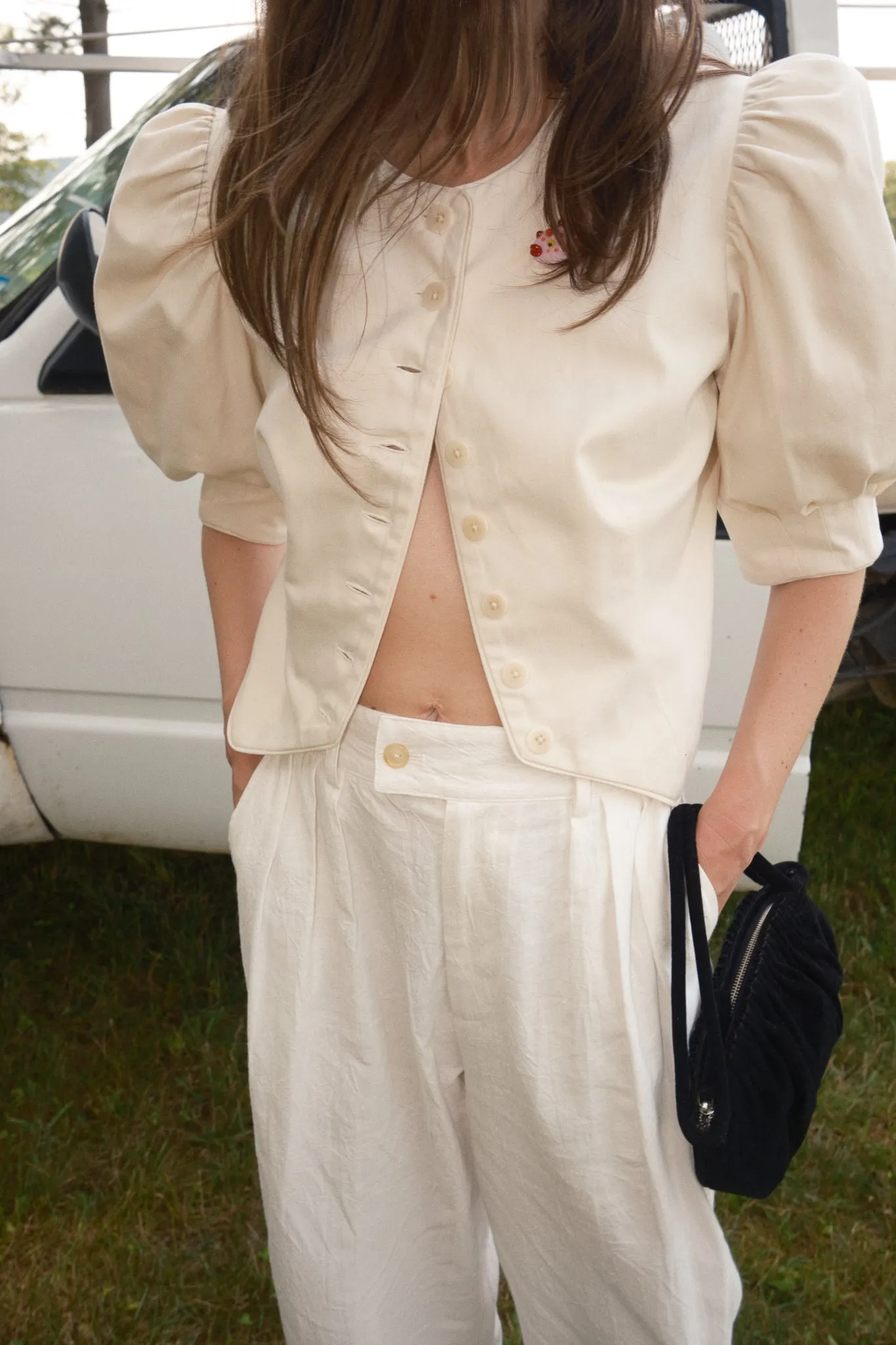 Smith Puff Jacket - Cream