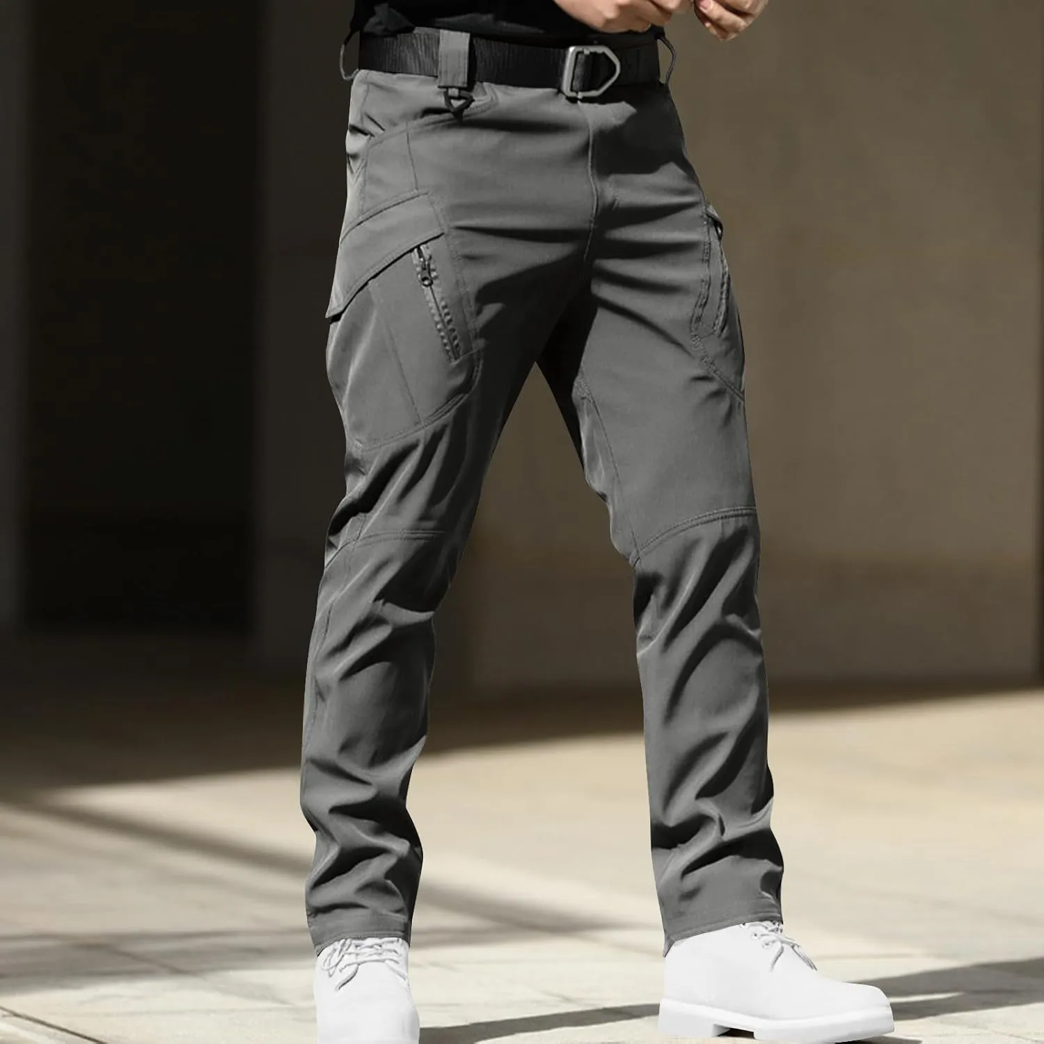 Tactical Pants for Men Water Resistant Stretch Cargo Work Pants Ripstop Quick Dry Fishing Hiking Pant Multi Pockets