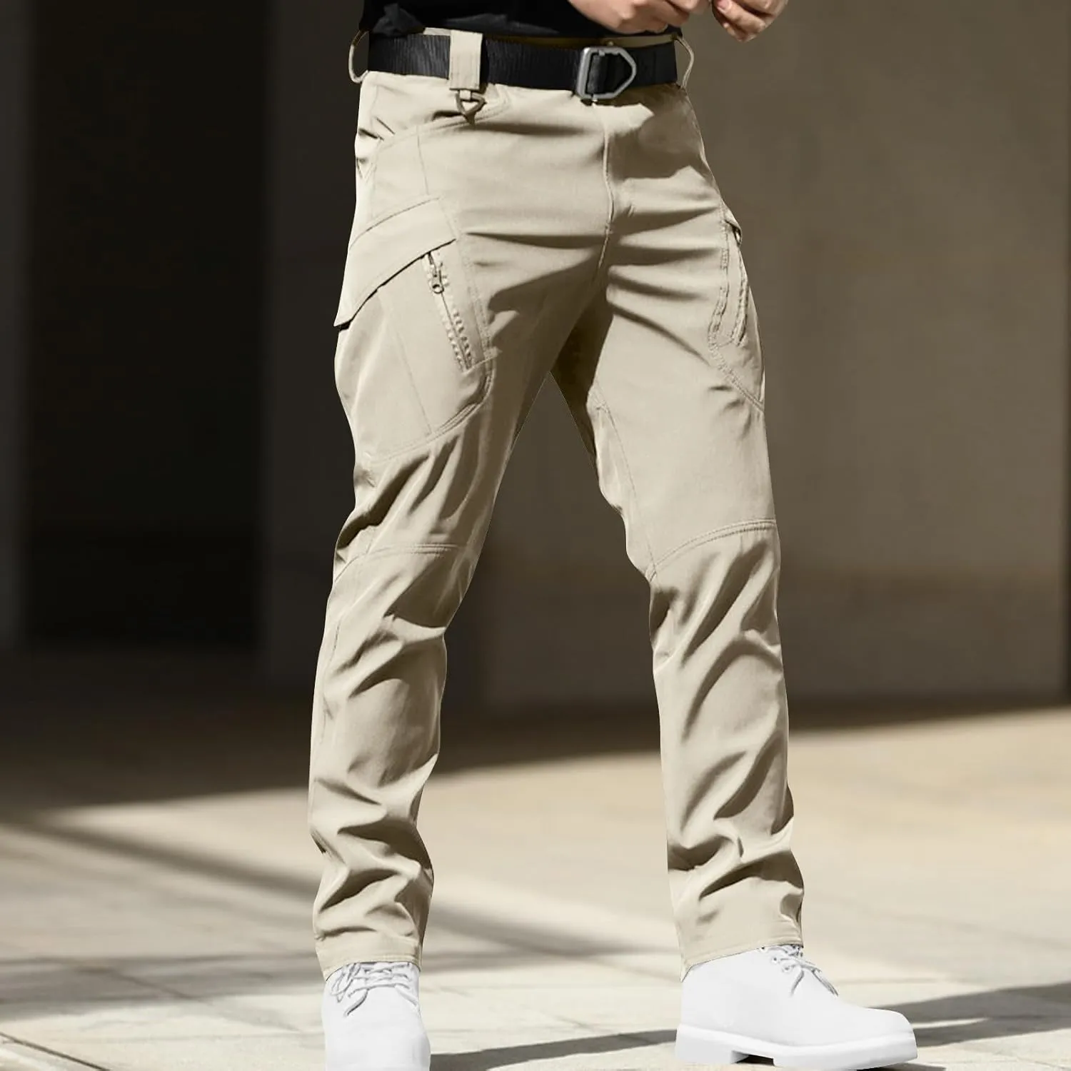 Tactical Pants for Men Water Resistant Stretch Cargo Work Pants Ripstop Quick Dry Fishing Hiking Pant Multi Pockets
