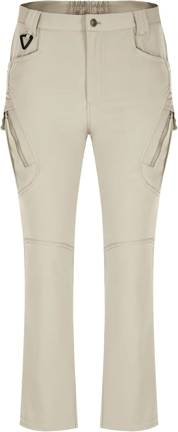 Tactical Pants for Men Water Resistant Stretch Cargo Work Pants Ripstop Quick Dry Fishing Hiking Pant Multi Pockets