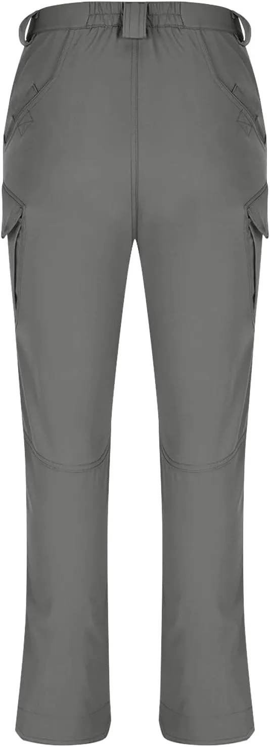 Tactical Pants for Men Water Resistant Stretch Cargo Work Pants Ripstop Quick Dry Fishing Hiking Pant Multi Pockets