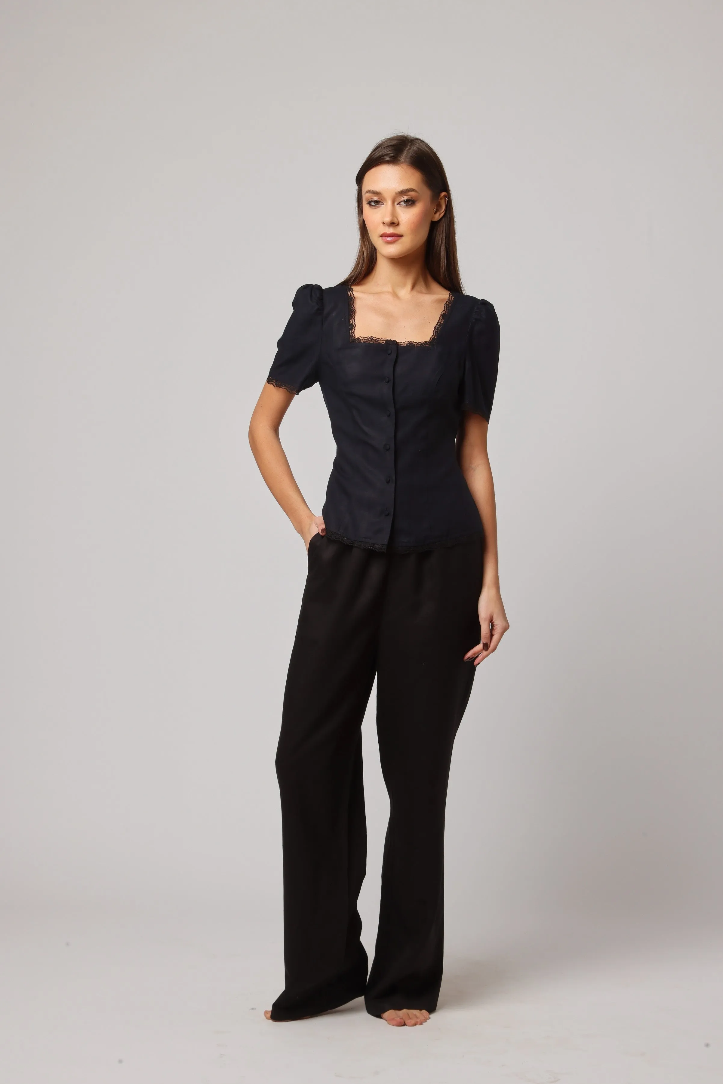 Tara Trouser - Effortless Elegance in Linen