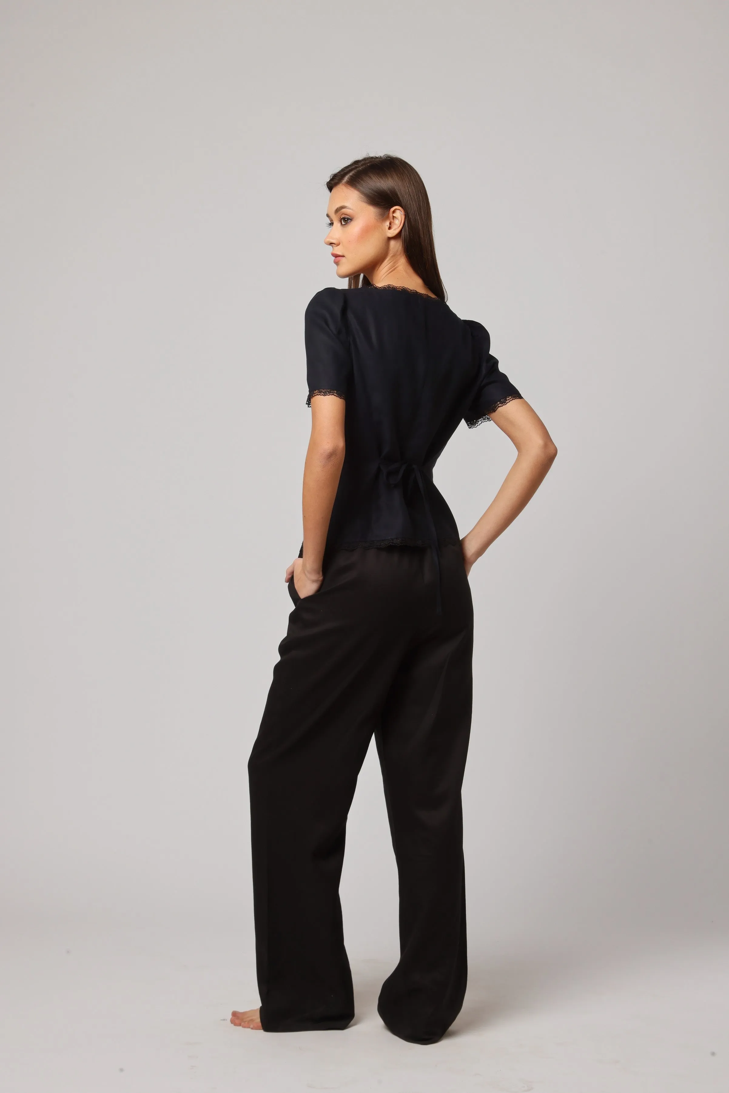 Tara Trouser - Effortless Elegance in Linen
