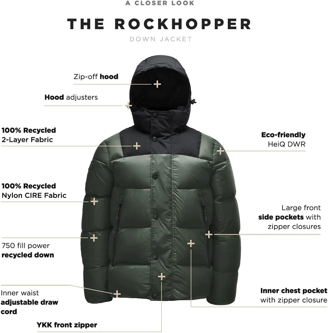 Triple F.A.T. Goose Rockhopper Puffer Jacket - Men's Down Coat With Hood